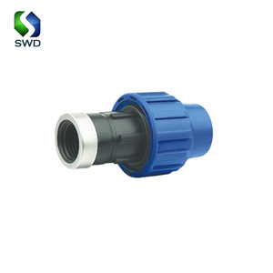 Système d'irrigation agricole SWD Salvador, raccords de compression en PP, <span class=keywords><strong>raccord</strong></span> <span class=keywords><strong>rapide</strong></span> pour tuyau PE - Bleu/Noir/Bleu foncé 1 - Product Image 5