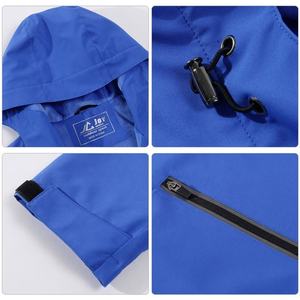 แจ็กเก็ตกันน้ำกันลมสำหรับผู้ชายผู้หญิงแจ็คเก็ตกลางแจ้งกันลมสำหรับเล่นกีฬาฤดูหนาวโลโก้ออกแบบได้ตามที่ต้องการ - Product Image 4