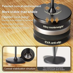 Lazy Aluminum Alloy Flexible Adjustable 360 Rotation Floor <b>Stand</b> <b>Tablet</b> PC Mobile Phone Holder for Bed Use - Product Image 6