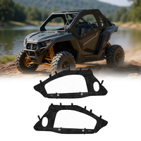 Puertas Superiores para Cabina de UTV Polaris RZR PRO XP Turbo R 2020-2024, de Polímero, Resistentes al Viento, Apertura Manual