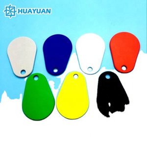 Logotipo personalizado NFC RFID Desfire EV1 llavero de sombra redondo cuadrado para control de acceso, cerradura de puerta - Product Image 3