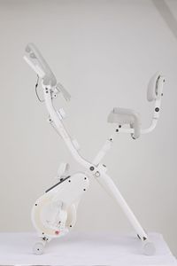 BunnyHi ZXC001, <span class=keywords><strong>bicicleta</strong></span> <span class=keywords><strong>estacionaria</strong></span> para gimnasio, ejercicio <span class=keywords><strong>plegable</strong></span>, tipo X magnético, volante de inercia, entrenamiento cardiovascular, <span class=keywords><strong>bicicleta</strong></span> de Fitness para interiores - Product Image 2