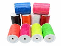 Cordon élastique rond robuste de 3 mm en polyester avec âme en latex, haute ténacité, pour vêtements, bricolage, artisanat, couture, vente en gros, OEM
