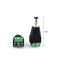 Adaptateur de prise d'alimentation CC Connecteur BNC pour accessoires de vidéosurveillance