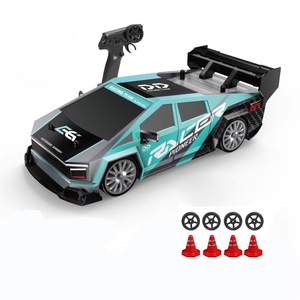 Voiture de course RC 4x4 haute vitesse 2,4 GHz <span class=keywords><strong>1</strong></span>:24 <span class=keywords><strong>demi</strong></span>-échelle Te Sla Drift Voiture télécommandée 20 km/h Jouets pour garçons - Product Image 1