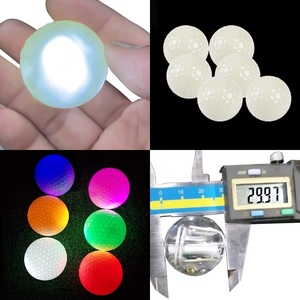 Fabrika fiyat karanlıkta kızdırma Golf topları açık LED Golf topu - Product Image 2