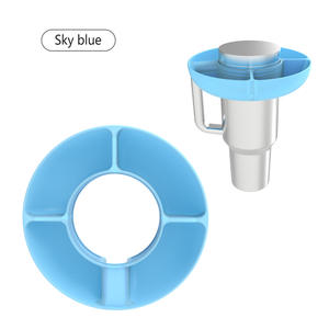 ถาดวางแก้วในรถยนต์ LM LM25062 ถาดใส่ขนม ถาดผลไม้ ภาชนะใส่ขนมแบบใช้ซ้ำได้ ชามใส่ขนมแบบม้วนได้ ชั้นวางขนม 3 ช่อง - Product Image 1