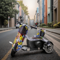 Kart à drift électrique léger pour enfants, tricycle à drift à 3 roues avec une charge maximale de 75 kg pour les sports de plein air, kart à drift fou