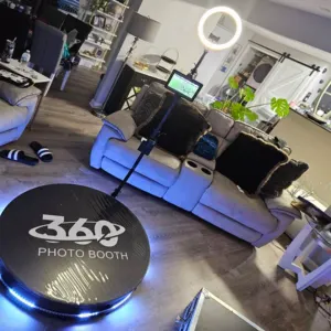 2024 새로운 360 사진 부스 제품에 360 비디오 부스 프로모션 뜨거운 판매 360 스피너 부스