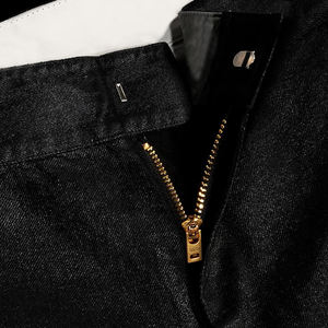 DiZNEW男性防水パンツカスタムロゴヒップホップバギー牛革レザーパンツ - Product Image 3