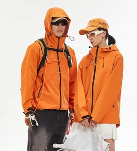 เสื้อกันลมแบบแข็งสำหรับทั้งชายและหญิง รุ่นแปดร้อยแปดสิบแปด ระบายอากาศได้ กันน้ำ กันลม พร้อมซิป - Product Image 6