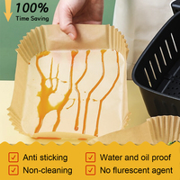 Doublure en papier jetable pour friteuse Papier sulfurisé antiadhésif de qualité alimentaire