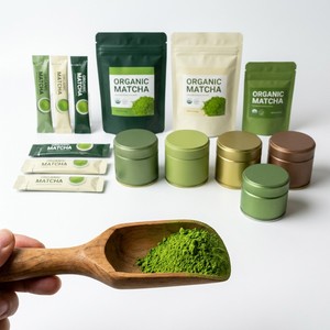 Matcha en Polvo Keto, Sin Azúcar, Cero Calorías, Superalimento para Smoothies y Batidos, Marca Privada, Venta al Por Mayor 7A - Product Image 5