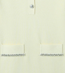 ชุดเดรสแขนสั้นมีกระดุมครึ่งเม็ดสำหรับผู้หญิงชุดเดรส2025แขนสั้นสง่างามสำหรับฤดูใบไม้ผลิ - Product Image 5