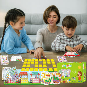 Gran lista de compras shoppinglist juegos de mesa para niños memoria a juego aprendizaje inglés acumulación rompecabezas Juguetes - Product Image 4