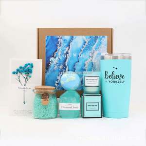 ชุดของขวัญส่งเสริมการขายแบบกำหนดเอง โลโก้สีตามสั่ง วัสดุรักษ์โลก สไตล์หรูหราสำหรับผู้บริหาร เหมาะสำหรับเป็นของขวัญวันเกิดสำหรับผู้หญิง - Product Image 3