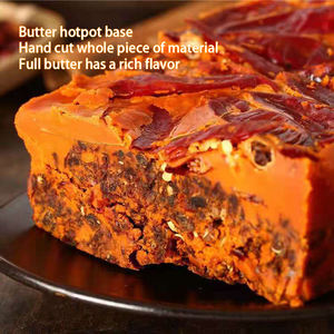 Base para Sopa Picante de Mantequilla para Hotpot de Chongqing 2025, Bolsa de 500g, Sin Aditivos - Product Image 2