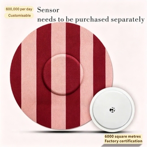 Parche Adhesivo Elástico Transpirable <span class=keywords><strong>de</strong></span> Forma Personalizada para Sensores Precortados Utilizados en Sistemas <span class=keywords><strong>de</strong></span> Monitoreo Continuo <span class=keywords><strong>de</strong></span> <span class=keywords><strong>Glucosa</strong></span> - Product Image 2
