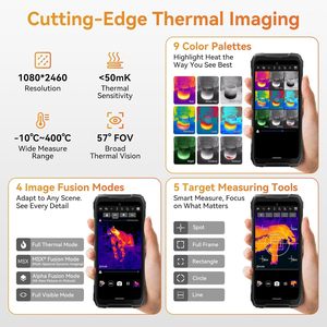 Téléphone robuste Blackview XPLORE 1 Pro 5G, 20000 mAh, imagerie thermique FLIR, 6,78 pouces, 12 Go de RAM, 256 Go de stockage - Product Image 2