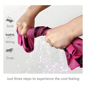 Durable Custom Logo <b>Cooling</b> <b>Towels</b> in Bulk for Election Campaign Marketing - Product Image 2