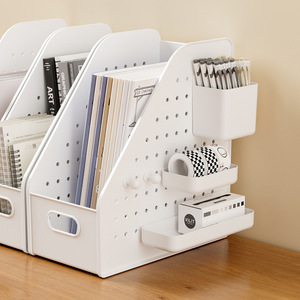 Desktop Office <b>Organizer</b> Storage Basket For Books Stationery <b>Files</b> Multipurpose Rectangle Standing Type Desk Drawer <b>Organizer</b> - Product Image 4