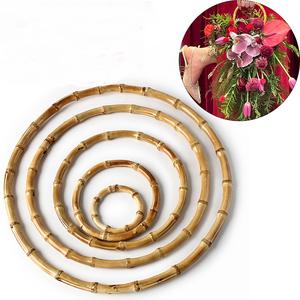 Asas de bambú natural ecológicas y tradicionales para bolsos y utensilios de cocina - Dorado/Níquel, Marca BSM - Product Image 2