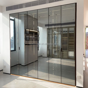 Étagères à vin modulaires de luxe modernes minimalistes de style italien, du sol au plafond, avec éclairage LED pour bar, maison, cave, villa - Product Image 2