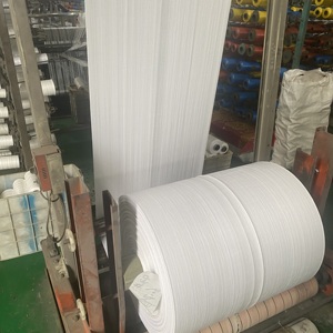 Tessuto Tubolare in Rafia di Polipropilene/PP Bianco Senza Cuciture Economico per Stoccaggio Industriale in Rotoli/Fogli/Sacchi con Dimensioni Personalizzabili - Product Image 3