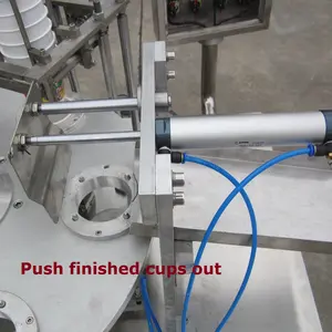 주스 스파우트 파우치 충전 기계 회전 컵 충전 밀봉 기계