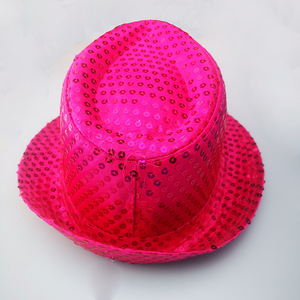 Chapeau de Fête ou Cosplay à Paillettes pour Artiste Hip-Hop sur Scène, Idée Cadeau pour Halloween, Noël, Remise des Diplômes, Nouvel An - Product Image 3