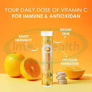 Productos de Salud con Vitamina C de Marca Privada ASAP, Suplemento de Belleza para Blanquear la Piel, Tableta Efervescente de Vitamina C - Product Image 2