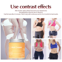 Crème anti-cellulite naturelle raffermissante et brûle-graisse de marque propre en vrac, raffermissante en 3 jours, pour l'abdomen, le ventre, les hanches, crème amincissante en 3 jours