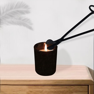 4-mảnh thiết lập nến Phụ kiện bao gồm nến dập tắt Bìa Wick kéo nến dập tắt Móc kim cương lưu trữ khay - Product Image 3