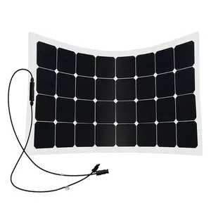 Solar Flexible Panel 100w Glory Solar OEM 18V 100W Folding Flexible Solar Panel For Yacht Boat RV