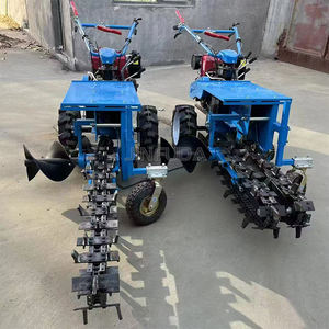 Mini máquina de zanjadora Máquina de zanjadora de granja de cadena Excavadora Máquina de zanjadora de cadena de roca - Product Image 6