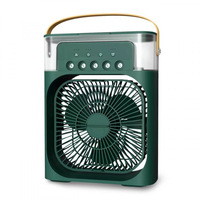 Ventilateur de pulvérisation à cinq jets alimenté par USB, petit refroidisseur d'air de bureau en plastique pour dortoirs d'étudiants et usage domestique, vente en gros