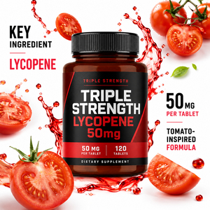 Comprimés de Lycopène Antioxydant Premium pour la Prostate, Prix Usine, 60 Comprimés, Usage Adulte, Pour Femmes Enceintes, Végétalien, Sans Gluten - Product Image 3