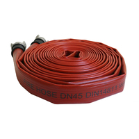 Tuyau d'incendie flexible et recyclable en caoutchouc synthétique nitrile PVC durable de 70 mm avec raccord Guillemin – Équipement de lutte contre l'incendie
