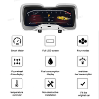 Cluster de voiture système Linux pour Chevrolet Camaro 2011-2015 Instrument stéréo écran LCD panneau de tableau de bord numérique compteur de vitesse Cockpit