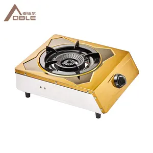 Có Thể Cao Cấp Thép Không Gỉ Duy Nhất Burner Nấu Ăn Bếp Gas