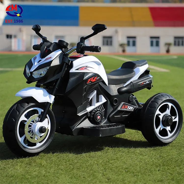 تصميم جديد للأطفال دراجة نارية كهربائية عربة لعبة للأطفال كبيرة دراجة ثلاثية العجلات الكهربائية الطفل بطارية دراجة نارية