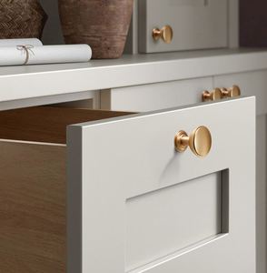 WEKIS Zinc European Luxury Nordic Style Antiqued Brushed <b>Gold</b> Cabinet Handles for Bedroom Hotel Kitchen Cabinets Drawers - Product Image 1