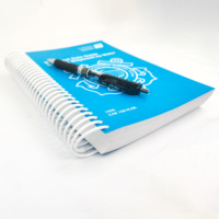 Carnet à spirales personnalisé A5, planificateur quotidien et hebdomadaire, journal, papier écologique, impression personnalisée