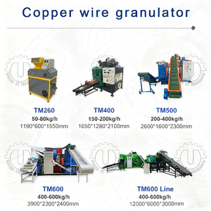 Granulateur de fil de cuivre entièrement automatique à haut rendement 30 mm, nouvel équipement de recyclage de métaux ferreux, câble de rebut 600-1000 kg/h PLC - Product Image 6