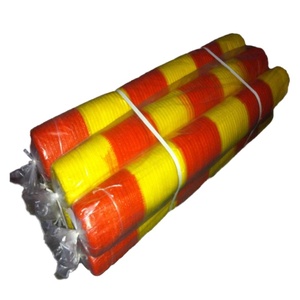 Clôture carrée temporaire en plastique <span class=keywords><strong>rigide</strong></span> à mailles en plastique pour volaille de jardin bon marché avec bords Clôture de sécurité orange - Product Image 3