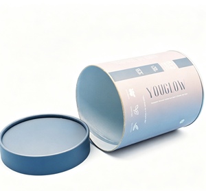 Biodegradable Food Grade Kraft Paper Tube Tea <b>Packaging</b> Cylinder Can for Health Care Supplement and Healthcare Product <b>Packaging</b> - Product Image 1