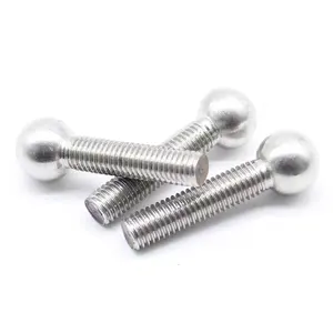 Stainless steel ball head bolt Vientiane ball head screw M8 * 30 M10 * 40 M12 * 60 M6 * 15