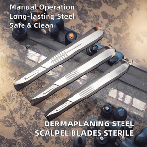 SURTECHS INTERNATIONAL 10 11 12 15 20 Cuchillas de Acero Inoxidable para Dermaplaning, Modelo SS-9701, Clase II, Potencia Manual - Product Image 2