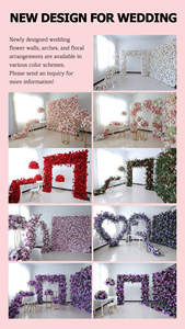 I-1007 специальное предложение, свадебные украшения, размер под заказ, розовый шелк 5d - Product Image 6