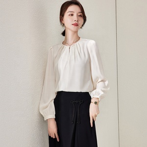 Profesional Original chino Oficina señoras estilos de moda de jóvenes Oficina Tops y blusas para mujeres - Product Image 1
